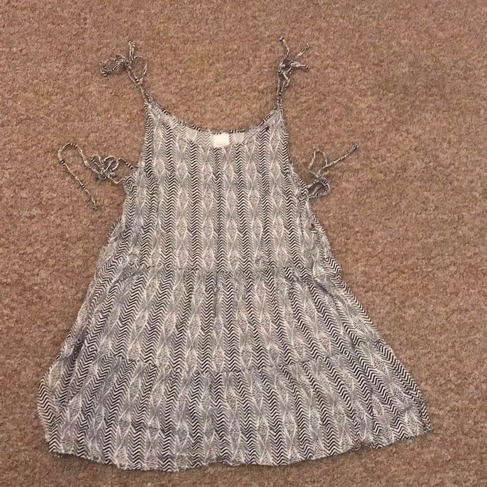 Geometric patterned dress